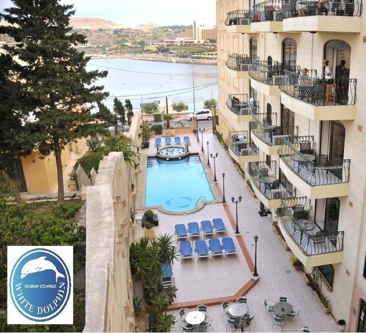 White Dolphin Complex Aparthotel Qawra Εξωτερικό φωτογραφία